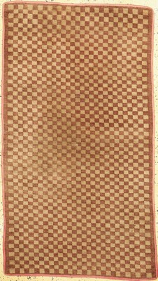 Tibet antik, um 1900, Wolle auf Baumwolle, ca. 155 x 88 cm, EHZ: 3