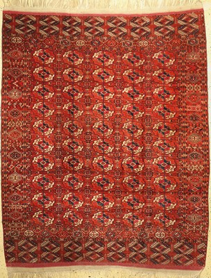 Tekke Hauptteppich, Turkmenistan, um 1900, Wolle auf Wolle, ca. 263 x 210 cm, EHZ: 2