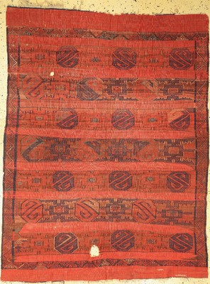 Antiker Bergama Kelim, Türkei, 19.Jhd, Wolle auf Wolle, ca. 200 x 155 cm, EHZ: 4