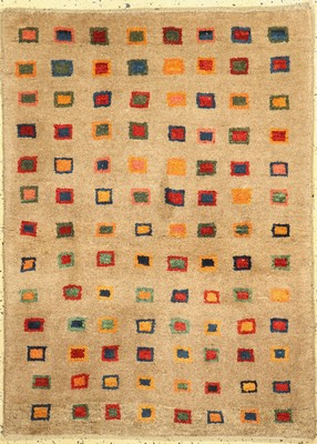 Gabbeh alt, Persien, ca. 50 Jahre, Wolle auf Wolle, ca. 140 x 103 cm, EHZ: 2