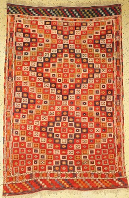 Anatol Kelim, Türkei, um 1920/1930, Wolle auf Wolle, ca. 217 x 140 cm, EHZ: 4