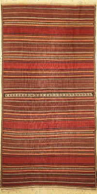 Kordi Kelim, Persien, um 1900, Wolle auf Wolle, ca. 300 x 152 cm, EHZ: 2