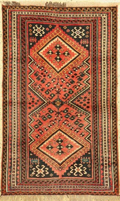 Ghaschgai alt, Persien, um 1950, Wolle auf Wolle, ca. 178 x 108 cm, EHZ: 4