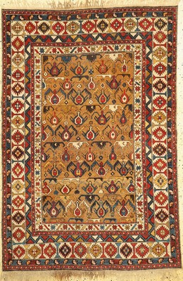 Antiker"Kuba"Schirwan, Kaukasus, 19.Jhd, Wolle auf Wolle, ca. 176 x 119 cm, EHZ: 2-3