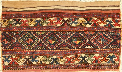 Shahsawan Mafraschteil antik, Persien, um 1900, Wolle auf Wolle, ca. 110 x 65 cm, EHZ: 2