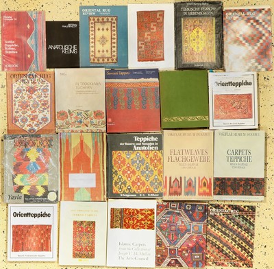 21 Lots Teppichbücher, 