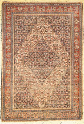 Antiker Senneh, Persien, um 1900, Wolle aufBaumwolle, ca. 195 x 140 cm, EHZ: 4