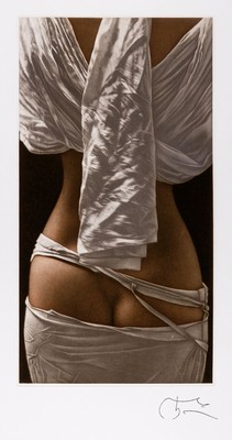 Willi Kissmer, geb. 1951, Rückenakt, re. unten mit Stempelsignatur, auf der Rückseite mit dem Nachlassstempel von Willi Kissmer, ca. 53x33 cm