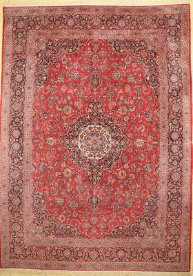 Keschan Kork alt, Persien, um 1950, Korkwolle auf Baumwolle, ca. 414 x 300 cm, EHZ: 2