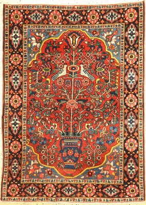 Bachtiar alt, Persien, um 1940/1950, Wolle auf Baumwolle, ca. 200 x 147 cm, EHZ: 2