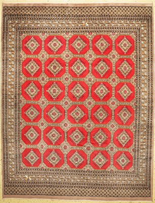Buchara, Pakistan, ca. 50 Jahre, Wolle auf Baumwolle, ca. 330 x 257 cm, EHZ: 1-2