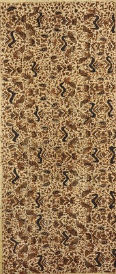 Batik, Solo, Java, um 1970, Baumwolle, schöne Batik mit Garuda-Flügeln und Vögeln. EHZ: 1-2, ca. 247 x 107 cm.