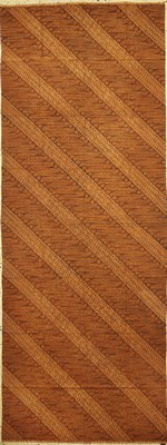 Solo Parang Batik, Java, um 1960, Baumwolle, EHZ: 2, nach Entwurf eines höfisc hen Motivs, ca. 273 x 104 cm.