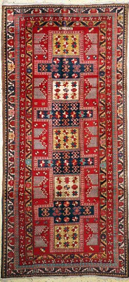 Meschgin alt, Persien, um 1960, Wolle auf Baumwolle, ca. 306 x 145 cm, EHZ: 2