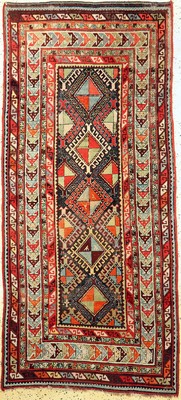 Antiker Kazak, Persien, um 1900, Wolle auf Wolle, ca. 233 x 106 cm, EHZ: 3