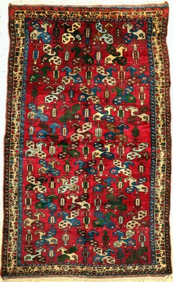 Yürük alt, Türkei, um 1960, Wolle auf Wolle, ca. 240 x 150 cm, EHZ: 2