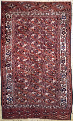 Tekke Hauptteppich antik, Turkmenistan, 19.Jhd, Wolle auf Wolle, ca. 303 x 185 cm, EHZ: 2