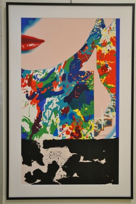 James Francis Gill, geb. 1934 Tahoka, Texas,Farbserigraphie auf Bütten, "Reflection in theArts", 2018, Ed. 19/100, handsigniert, Blatt ...