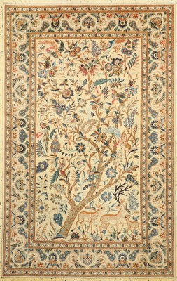 Keschan fein alt, Persien, um 1940, Wolle auf Baumwolle, ca. 212 x 137 cm, EHZ: 2