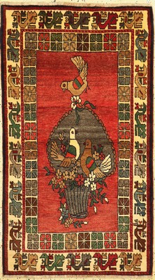 Gabbeh alt, Persien, ca. 60 Jahre, Wolle auf Wolle, ca. 156 x 90 cm, EHZ: 2