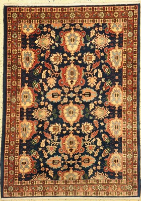 Weramin Kork fein, Persien, ca. 40 Jahre, Korkwolle auf Baumwolle, ca. 147 x 110 cm, EHZ: 2