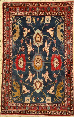 Weramin alt, Persien, datiert(1361) 1940 , Wolle auf Baumwolle, ca. 162 x 104 cm, EHZ: 2