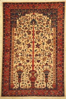Manluk fein, Pakistan, ca. 30 Jahre, Wolle auf Baumwolle, ca. 180 x 121 cm, EHZ: 1