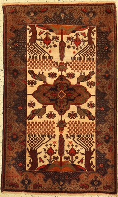 Belutsch alt, Persien, um 1940, Wolle auf Wolle, ca. 143 x 88 cm, EHZ: 2