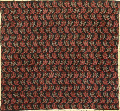 Termeh Stickerei, Persien, um 1900, Wollstickerei, ca. 110 x 122 cm, EHZ: 2