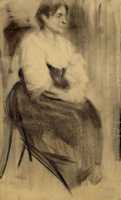 Eduard Thöny, 1866 Brixen - 1950 Holzhausen amAmmersee, unter dem frühen Einfluss von Franz v. Defregger Studium an der Akademie München bei ...