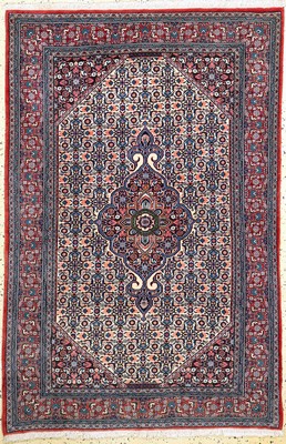 Bidjar sehr fein, Persien, um 1950, Korkwolle, ca. 161 x 109 cm, EHZ: 1-2