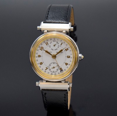 FORGET Classic D Chronometer ungetragene Herrenarmbanduhr Nr. D 247 mit Tag und Datum, Schweiz um 1991, Automatik, aufw., beids. vergl. Gehäuse in ...