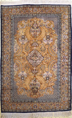Lahor, Pakistan, ca. 50 Jahre, Wolle auf Baumwolle, ca. 214 x 145 cm, EHZ: 2