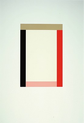 Imi Knoebel, geb. 1940, Hommage a Grace Kelly, Farbserigraphie von 1991, ca. 50x34cm, Blattgr. ca. 99x69cm, u.Gl., R.