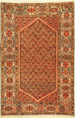 Antiker Farahan fein , Persien, um 1900, Wolle auf Baumwolle, ca. 153 x 103 cm, gereinigt, EHZ: 2
