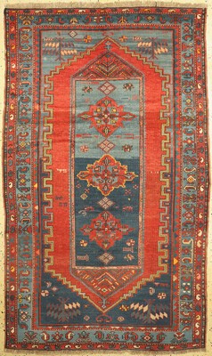 Armenischer Kazak antik, Kaukasus, datiert 1330(1909), Wolle auf Wolle, ca. 264 x 162 cm,EHZ: 2-3, (kleine Restaurierungen).