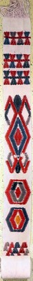 Komplettes Zeltband, Kasachstan, Anfang 20.Jhd, Wolle auf Wolle, ca. 1200 x 30 cm, EHZ: 2