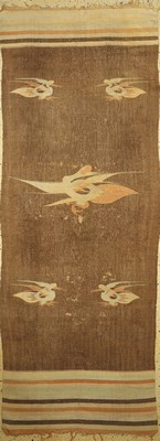 Kelim alt, Mongolei, um 1900, Wolle auf Wolle, ca. 326 x 120 cm, EHZ: 3-4