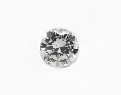 Loser Brillant, ca. 0.43 ct Weiß/vs