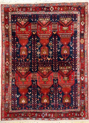 Afschar alt, Persien, um 1960, Wolle auf Baumwolle, ca. 160 x 120 cm, EHZ: 2
