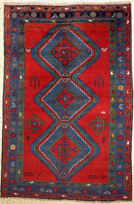 Armenischer Kazak, Kaukasus, datiert 1932 , Wolle auf Wolle, ca. 230 x 153 cm, EHZ: 2