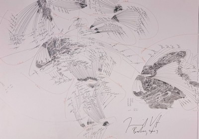 Jorinde Voigt, geb. 1977, Konvolut aus 2 Offsets, je handsign., eins davon dat. 2009, je ca. 30x21 cm