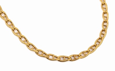 18 kt Gold Kette, GG 750/000, ca. 40.6 g, L. ca. 88 cm, Karabinerschließe
