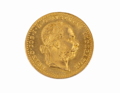 Goldmünze 1 Dukat, Österreich-Ungarn, 1915,Franz Joseph I., offizielle Nachprägung