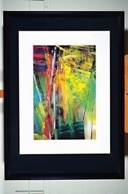 Gerhard Richter, geb. 1932, Viktoria I, Farboffset auf Karton, Drucksignatur, Edition Achenbach Art Edition Düsseldorf, ca. 80x60 cm, unter Glas, R. ...
