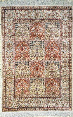 Seiden Kayseri alt, Türkei, um 1950, reine Naturseide, ca. 150 x 100 cm, EHZ: 2