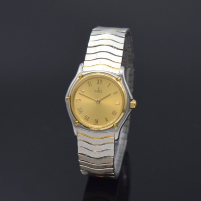 EBEL Sport Classique Damenarmbanduhr Referenz 181908, Schweiz um 2000, quarz, Monocoque- Geh. in Edelstahl/Gold komb., Gliederband m. dopp. ...