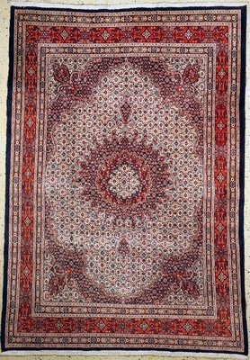 Mud, Persien, ca. 50 Jahre, Wolle auf Baumwolle, ca. 293 x 208 cm, gereinigt, EHZ: 1-2