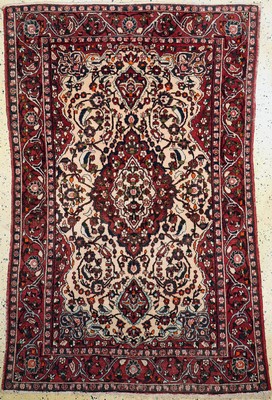Esfahan Mobarake, Persien, um 1940, Wolle auf Baumwolle, ca. 210 x 143 cm, EHZ: 2