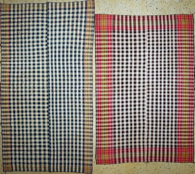2 Lots Louri Djajim, Persien, um 1930/1940,Wolle auf Wolle, ca. 247 x 137 cm & ca. 215 x 142 cm, EHZ: 2